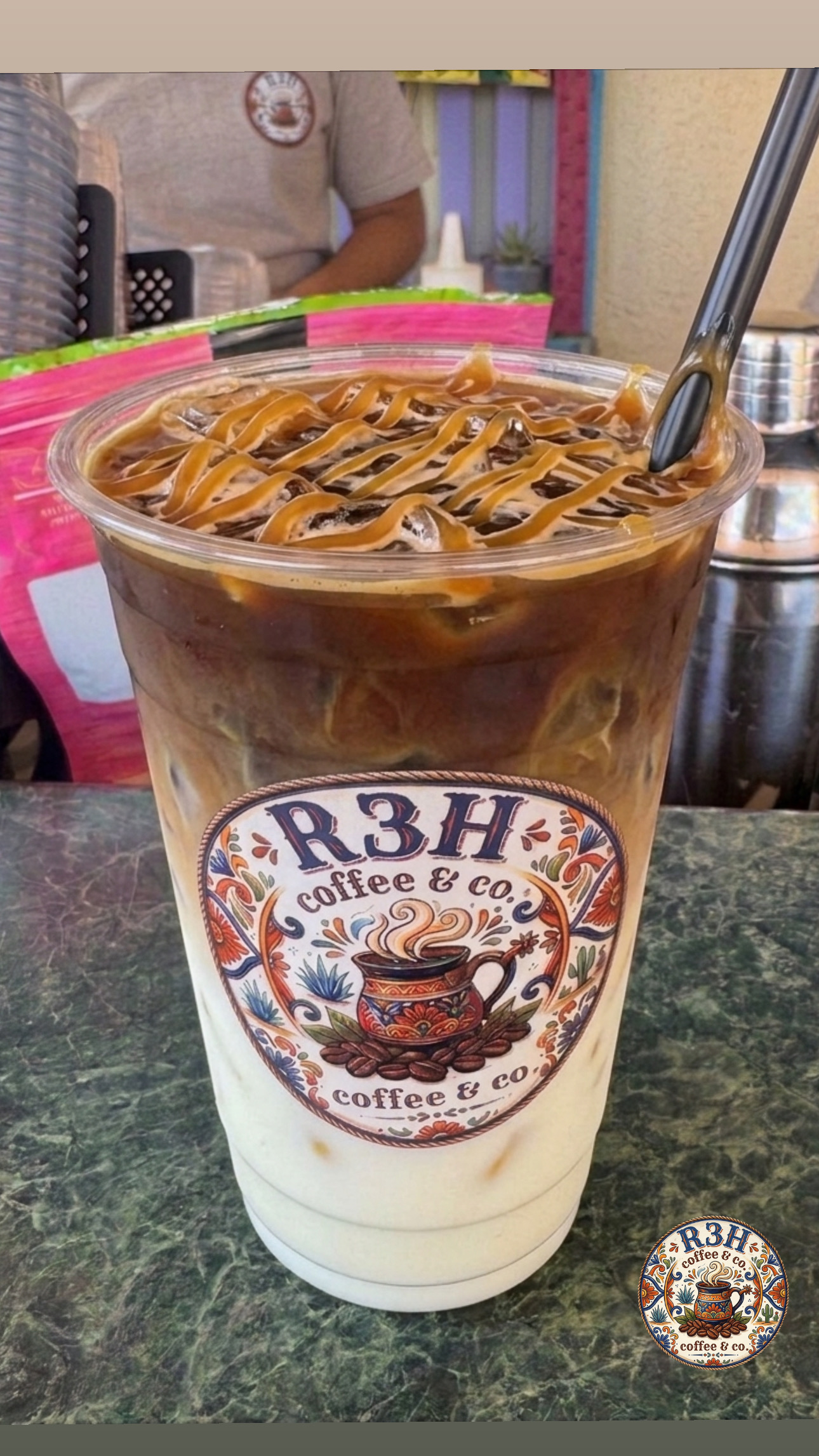 Iced Caramel Macchiato 