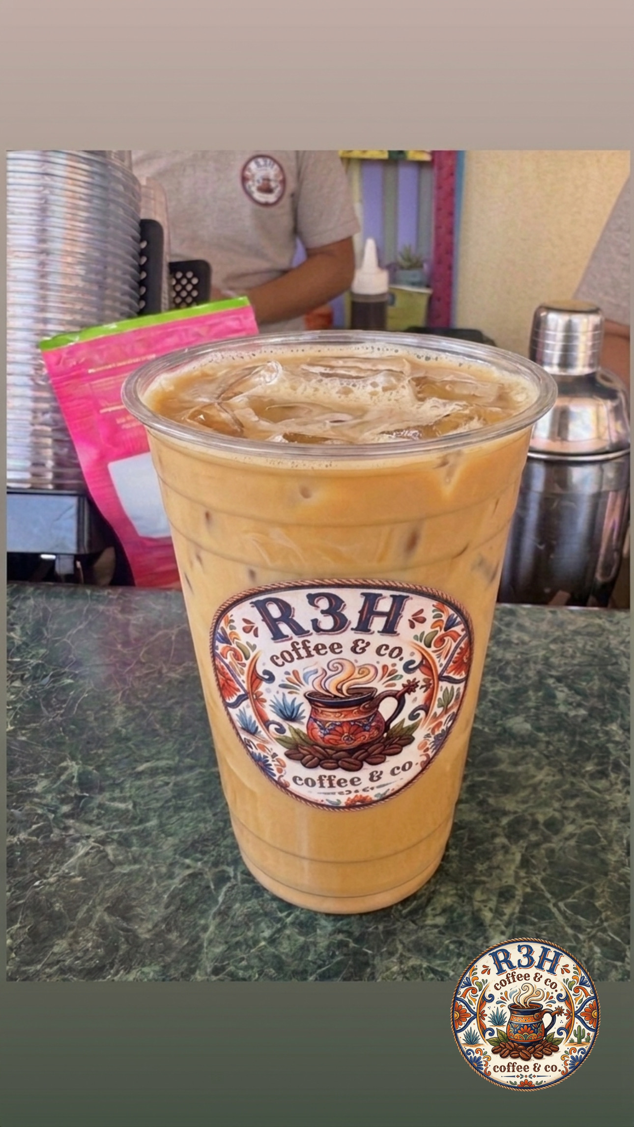 Vanilla Iced Latte